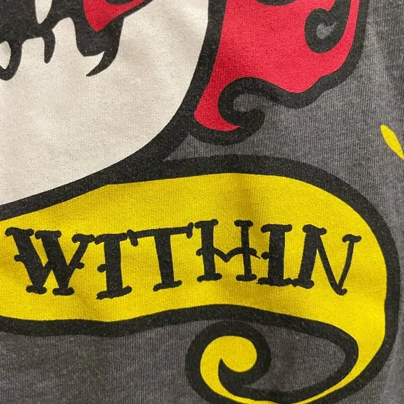 Zero Fox Trot Breach the Devil Within men’s shirt. Size Large. Made in the USA - Picture 3 of 11